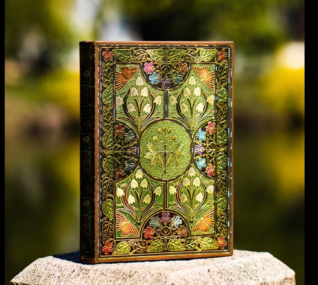 Large Embossed Floral Notebooks