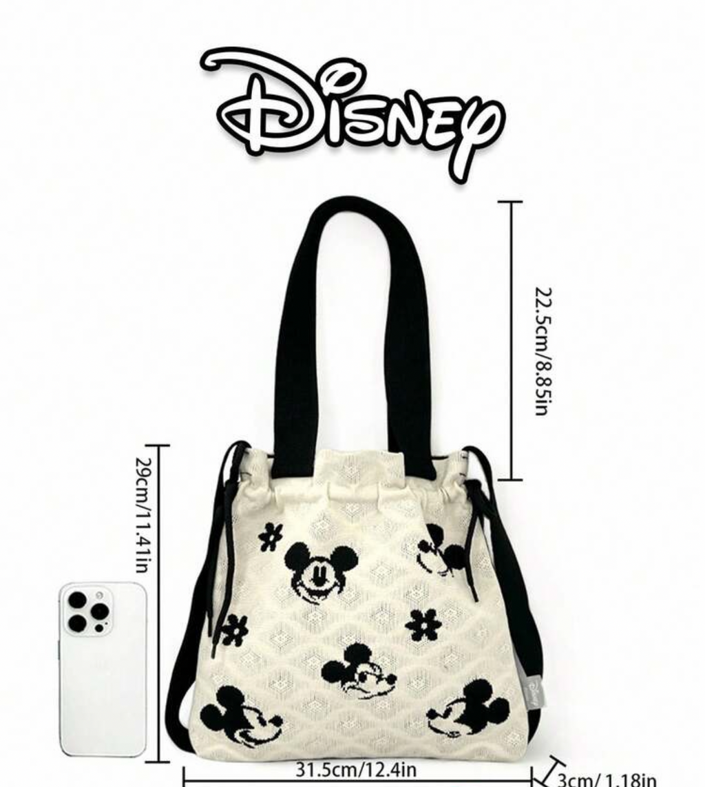 Official Disney Mickey Mouse Face Tote Bag