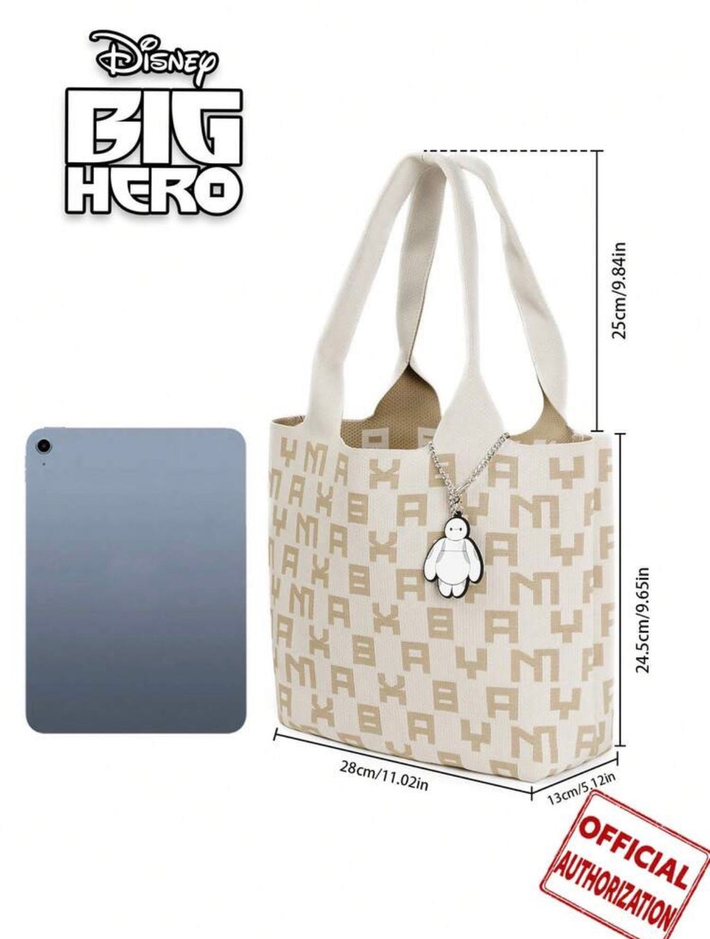 Official Disney Big Hero 6 Tote Bag