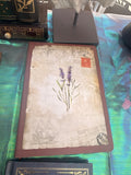Large Vintage Stamped Notebook